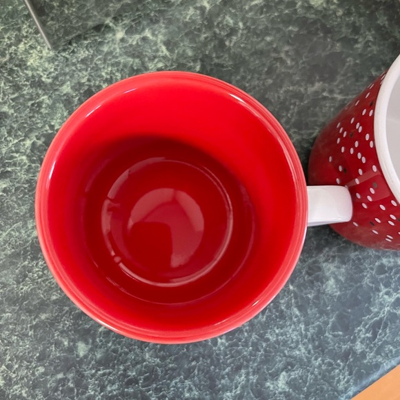 David’s Tea Polka Dot Holiday Mug set - Picture 2 of 6